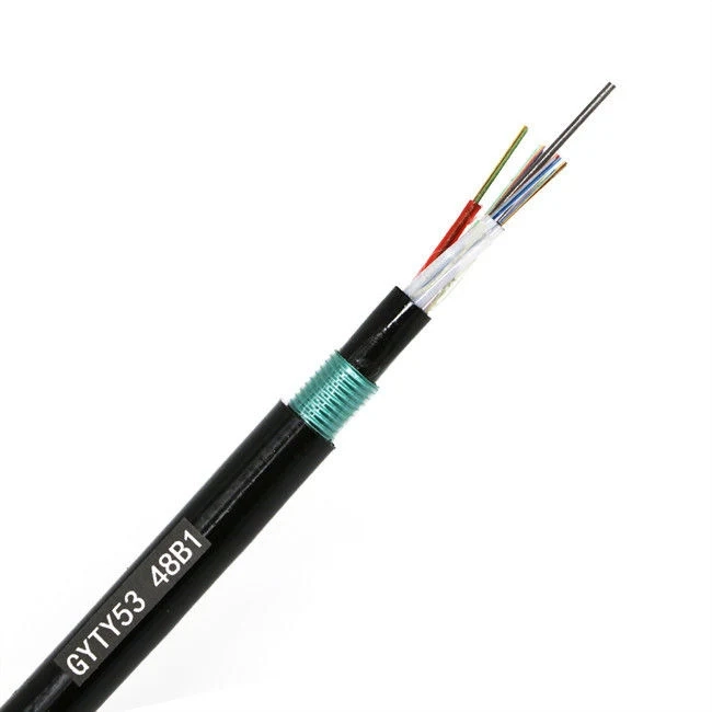 GYFTY53 Non-Metallic Core Armored Fiber Optic Cable